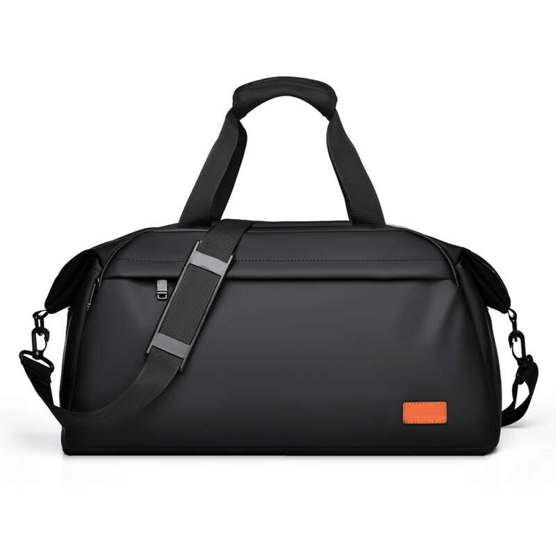 Waterproof PU Duffle Gym Bag – Custom Fashion Travel Sports Bag with Zipper Closure