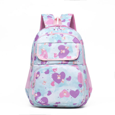 Cute Floral Backpack for Elementary School Girls – Lightweight & Durable